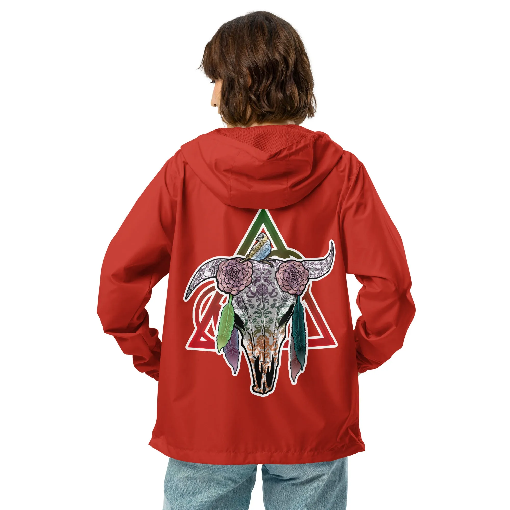 Sayulita Love | unisex lightweight zip up windbreaker