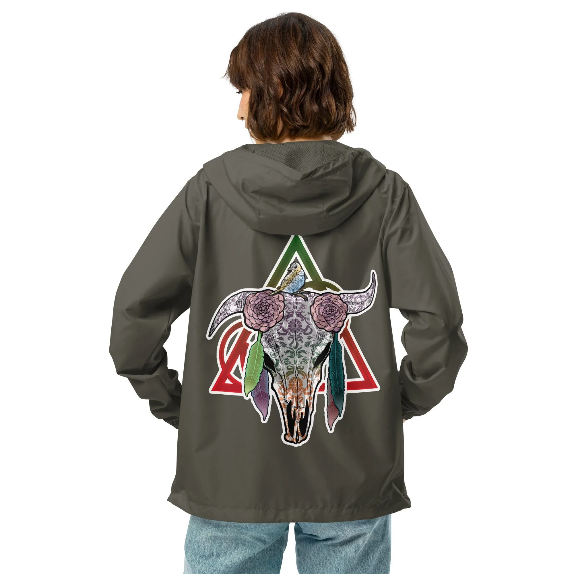 Sayulita Love | unisex lightweight zip up windbreaker