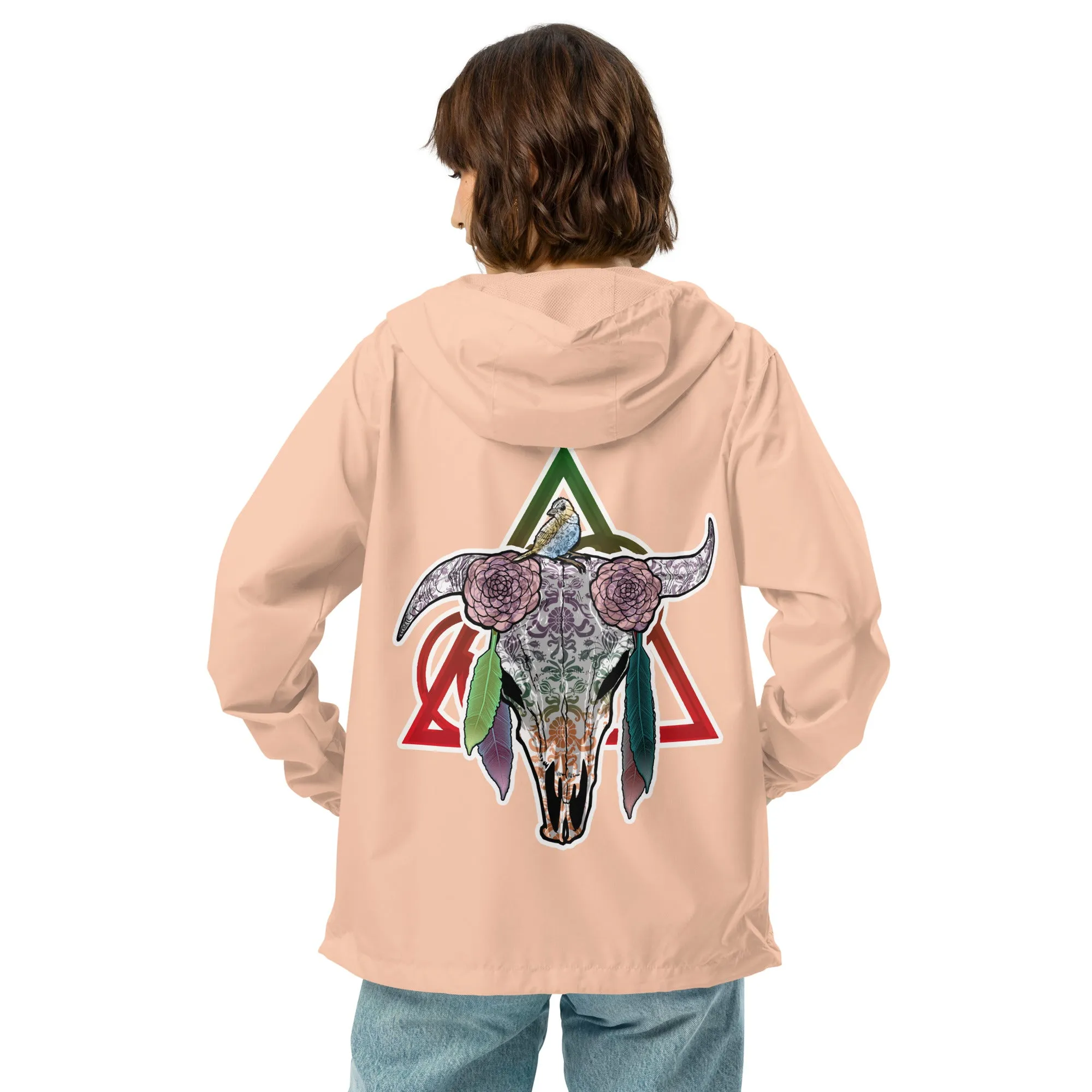 Sayulita Love | unisex lightweight zip up windbreaker