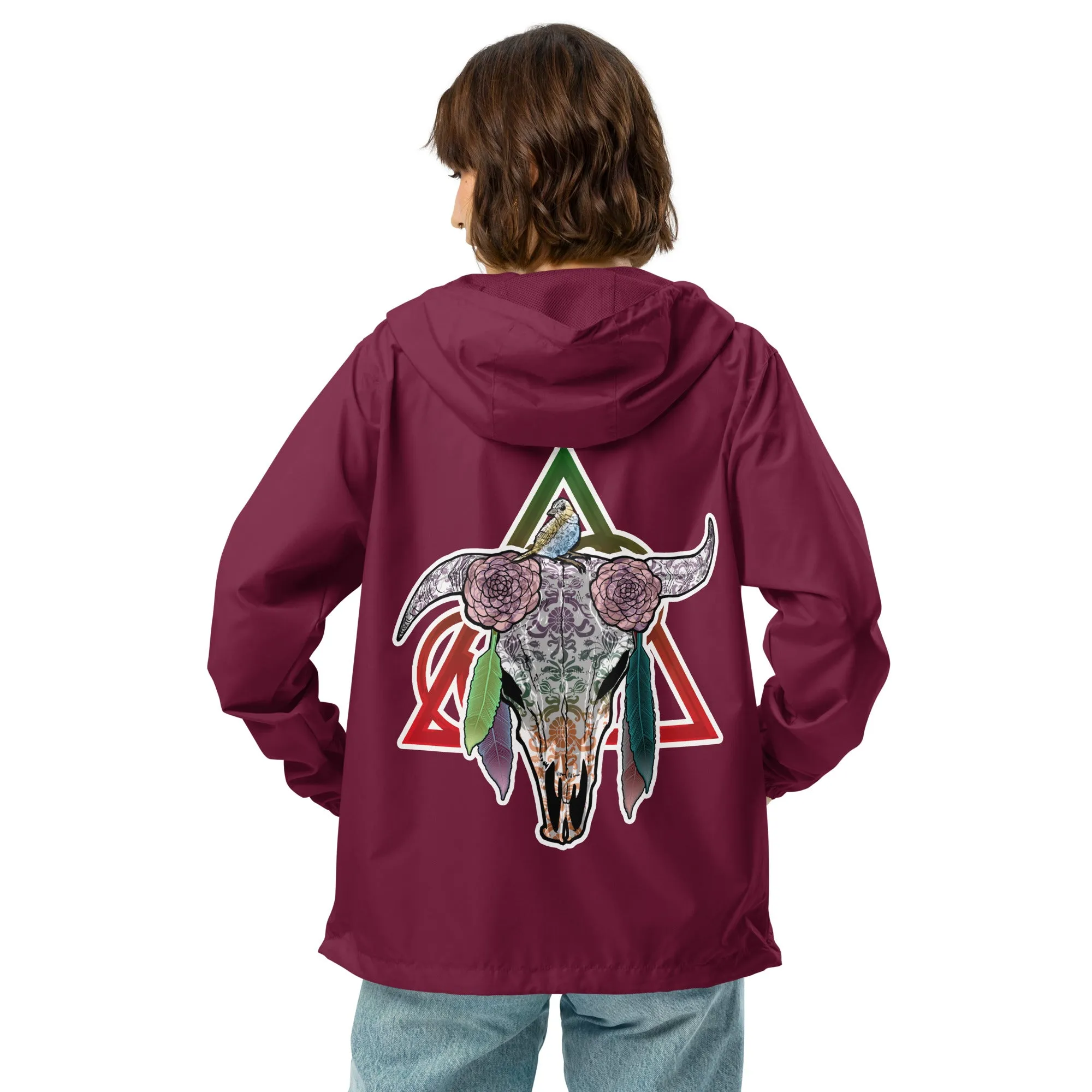 Sayulita Love | unisex lightweight zip up windbreaker