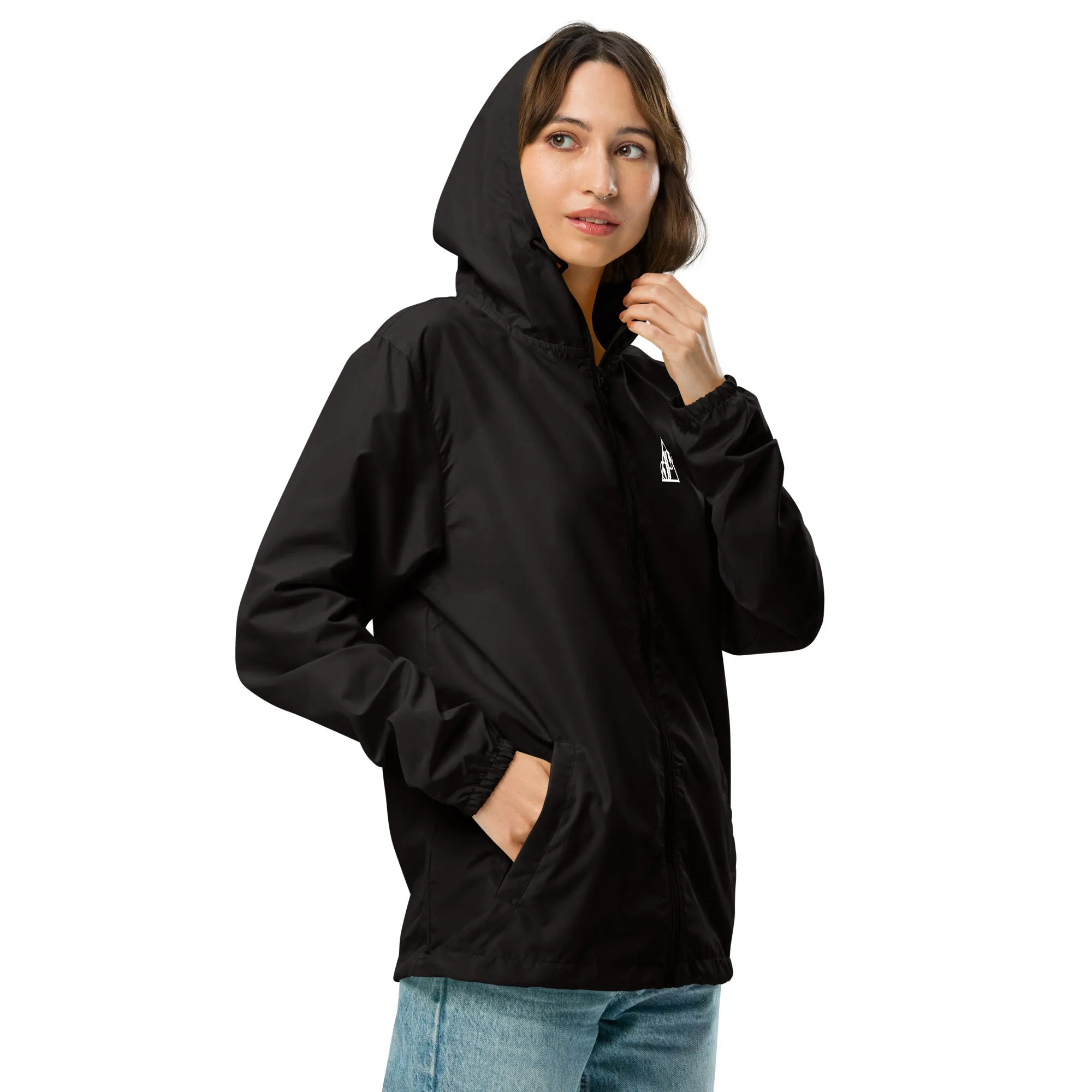 Sayulita Love | unisex lightweight zip up windbreaker