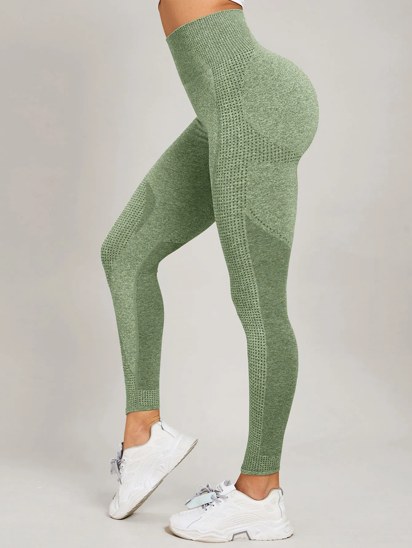 Seamless High Stretch Tummy Control Athletic Leggings SS23