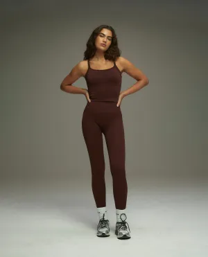 Seamless Leggings - Burgundy