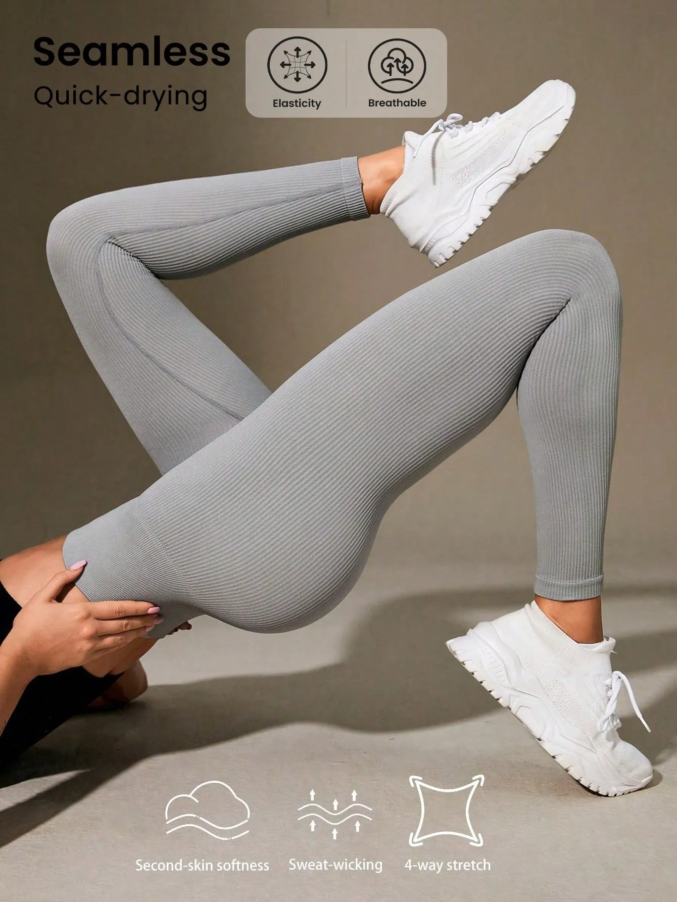 Seamless Wide Waistband Active Leggings SS24