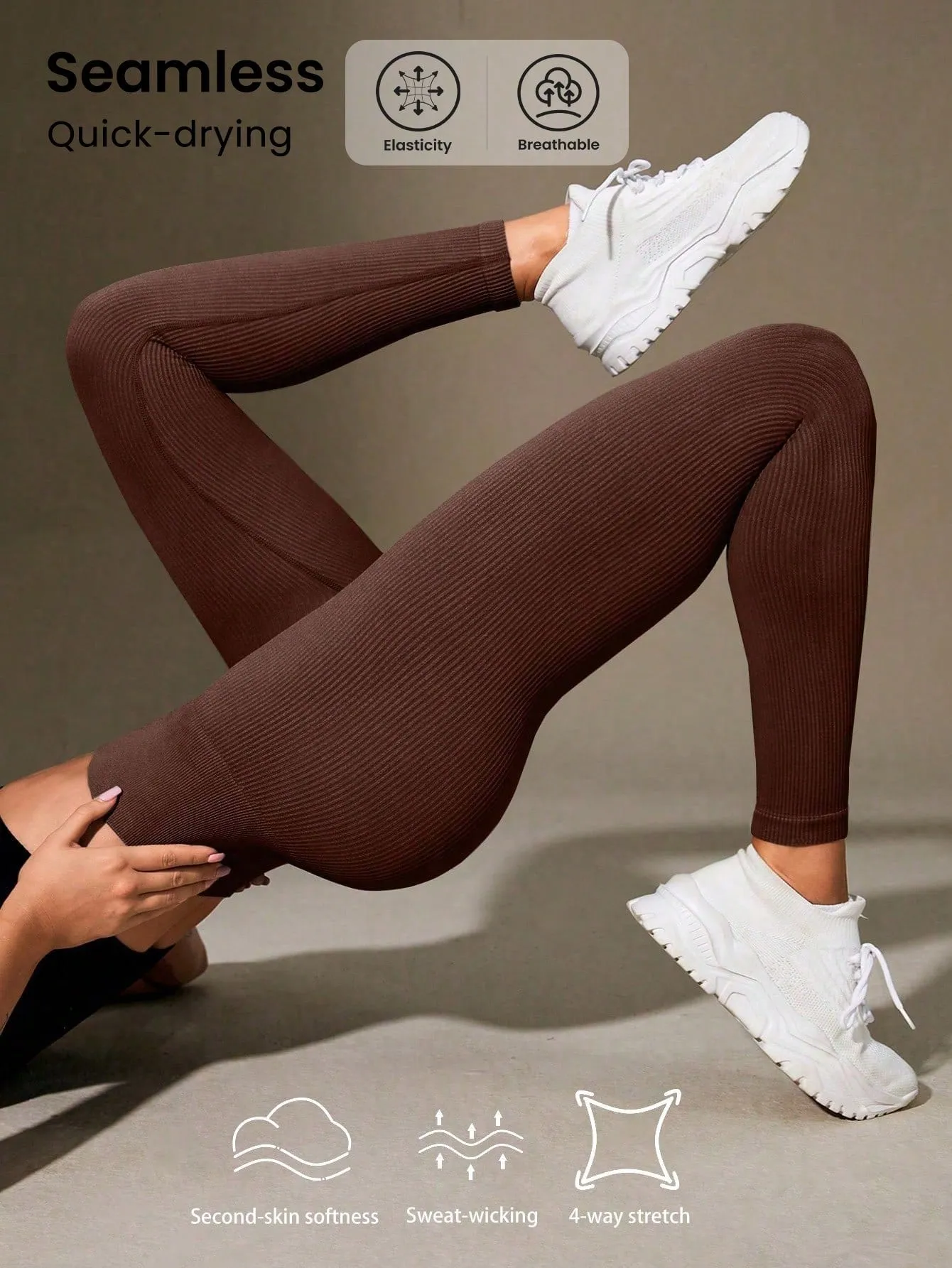 Seamless Wide Waistband Active Leggings SS24