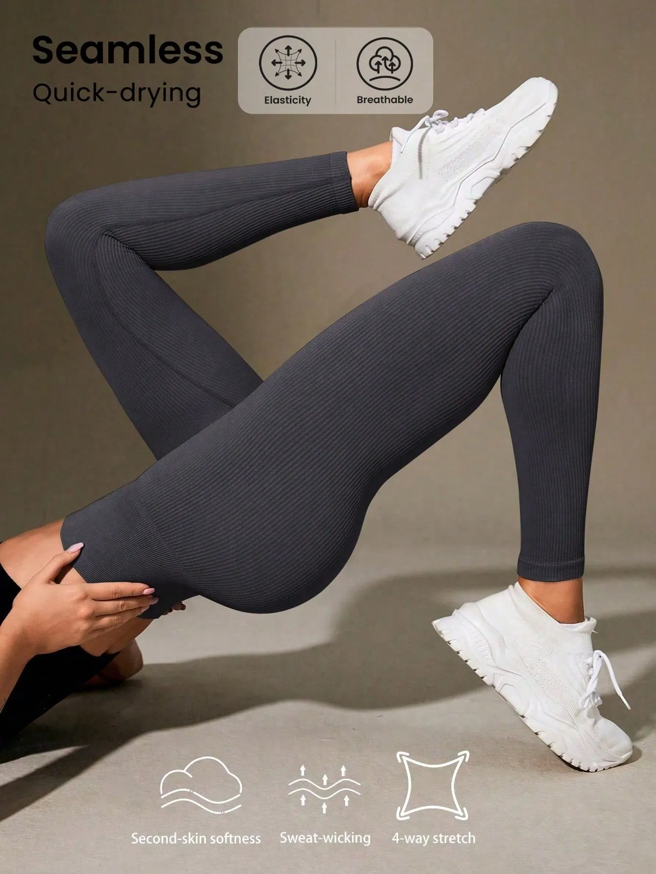 Seamless Wide Waistband Active Leggings SS24