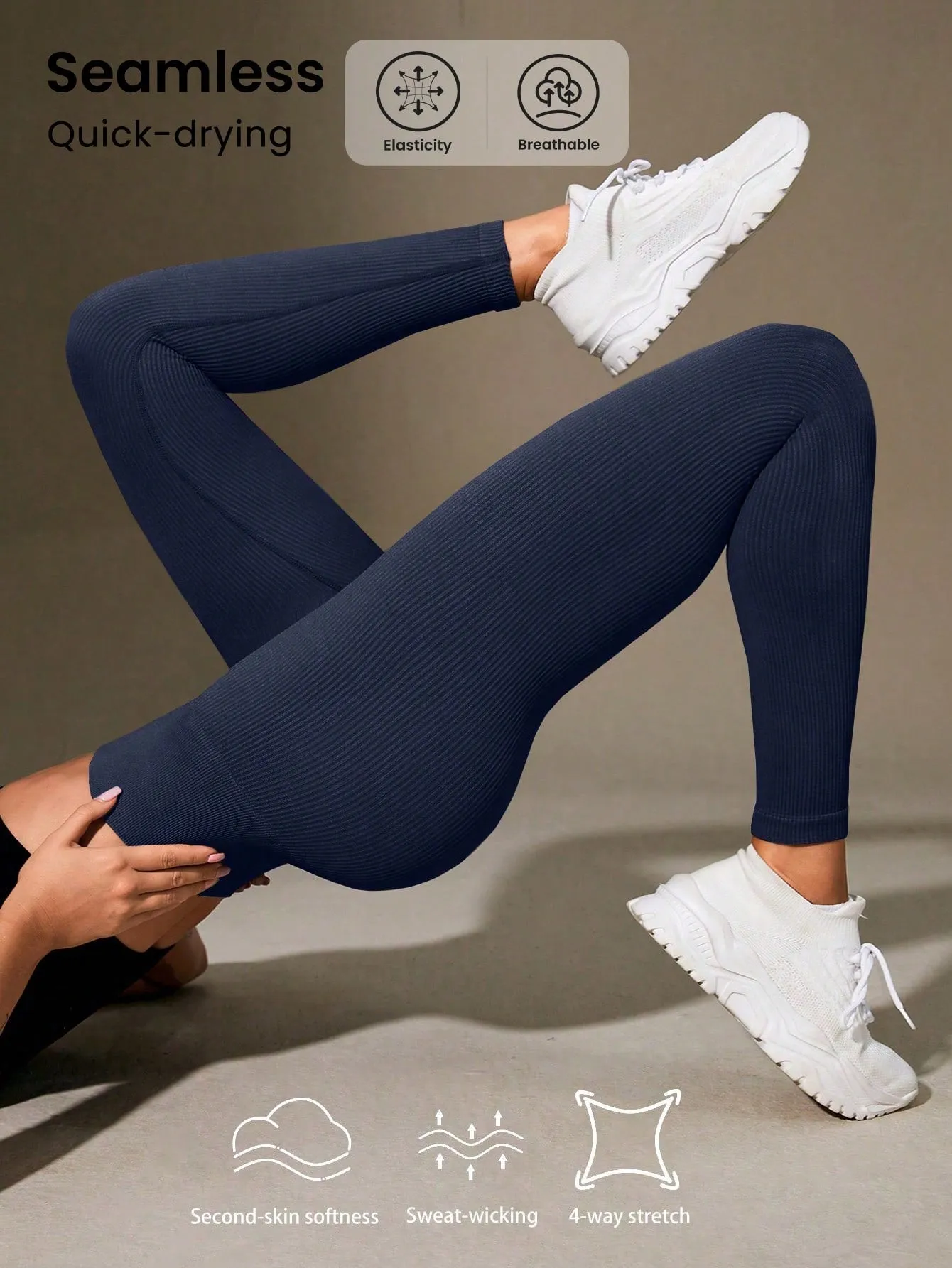 Seamless Wide Waistband Active Leggings SS24