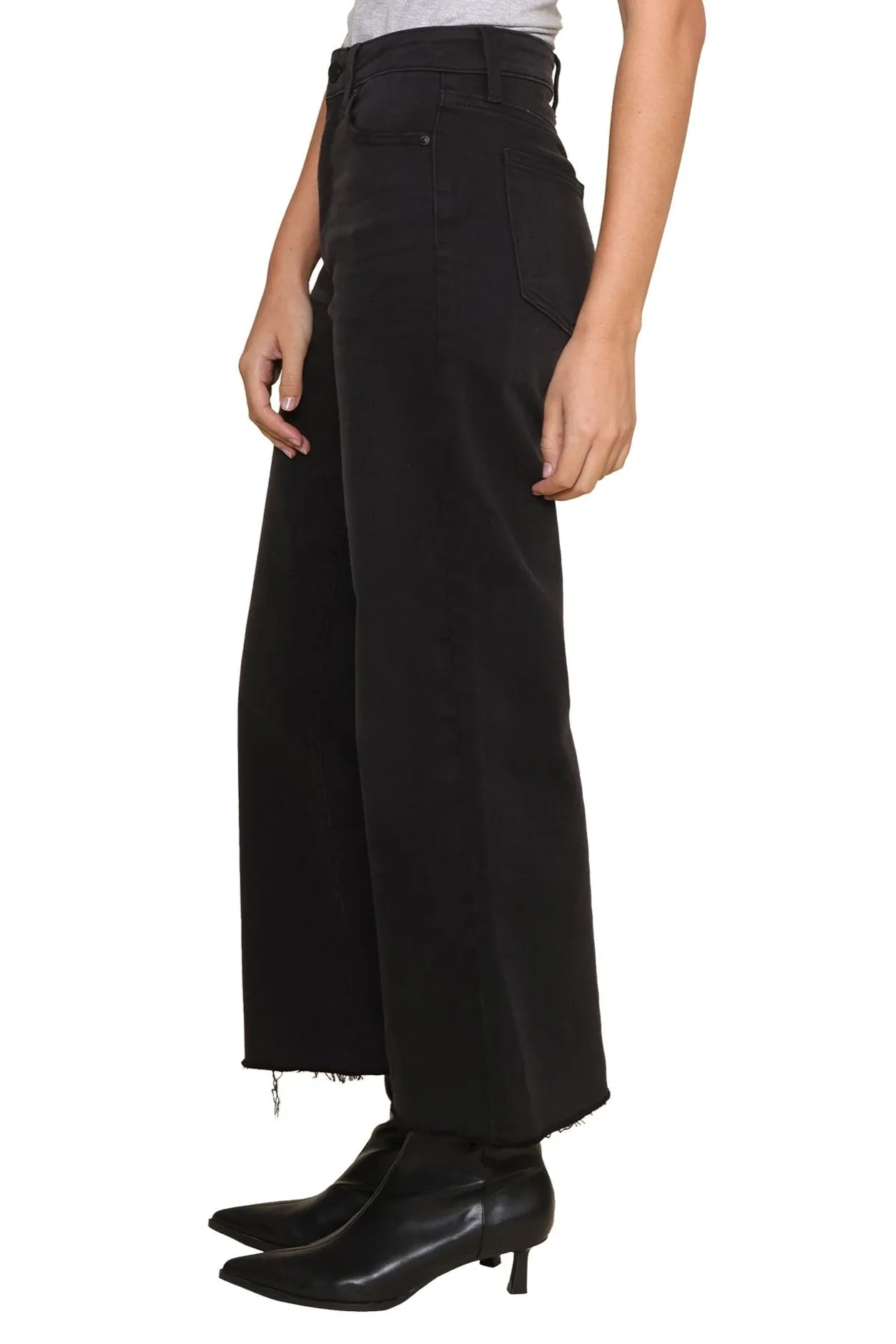 Slim Wide Leg Jeans