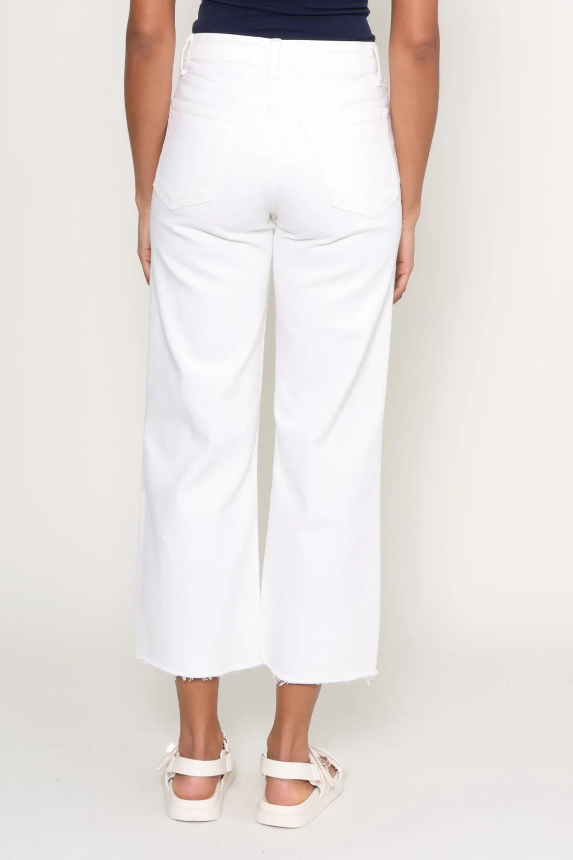 Slim Wide Leg Jeans