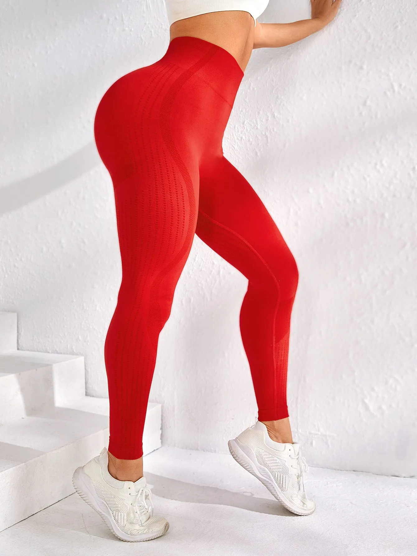 Solid Wideband Waist Active Leggings SS23