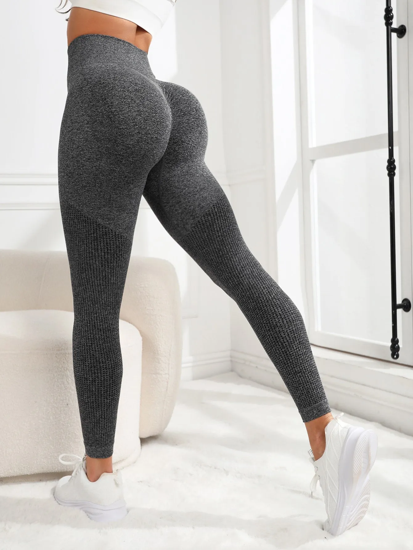 Solid Wideband Waist Active Leggings SS23