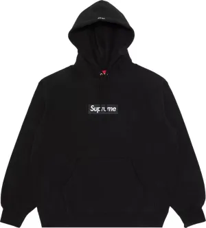 Supreme Hoodie Box Logo Black (FW23)