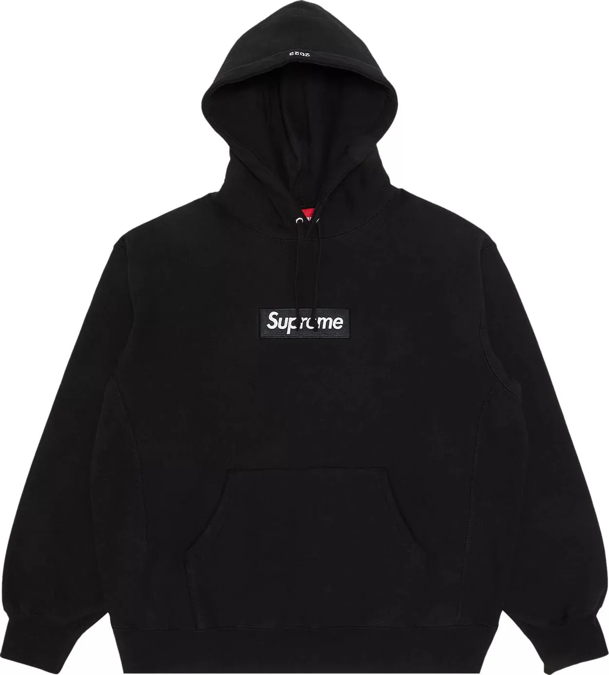 Supreme Hoodie Box Logo Black (FW23)