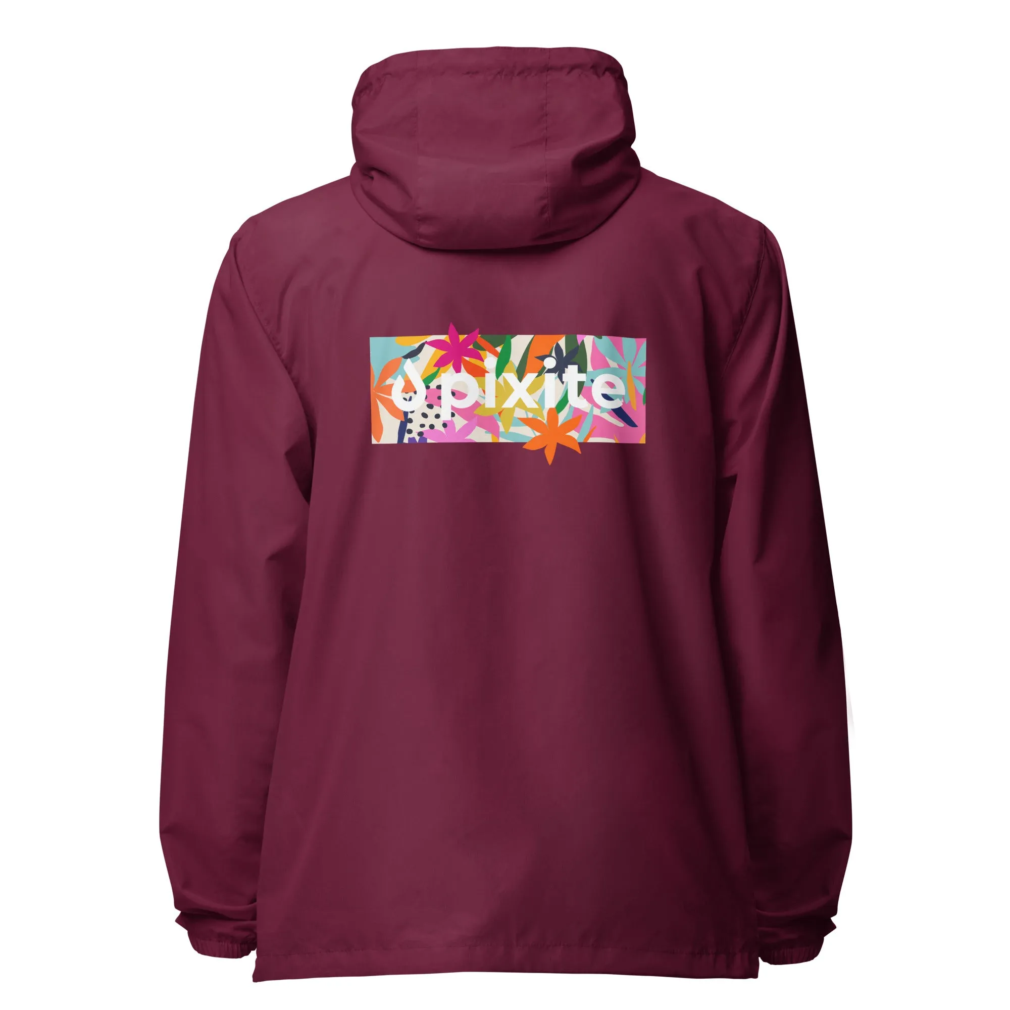 Tropical - Unisex lightweight zip up windbreaker