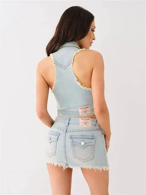 True Religion Jimmy Denim Vest
